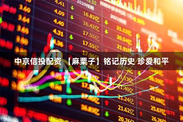 中京信投配资 【麻栗子】铭记历史 珍爱和平