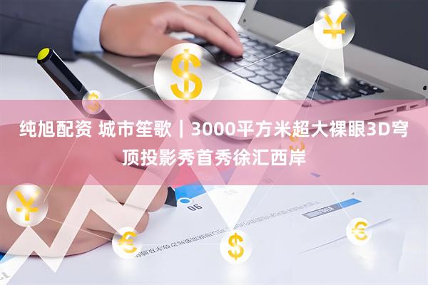 纯旭配资 城市笙歌｜3000平方米超大裸眼3D穹顶投影秀首秀徐汇西岸