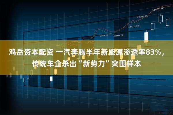 鸿岳资本配资 一汽奔腾半年新能源渗透率83%，传统车企杀出“新势力”突围样本