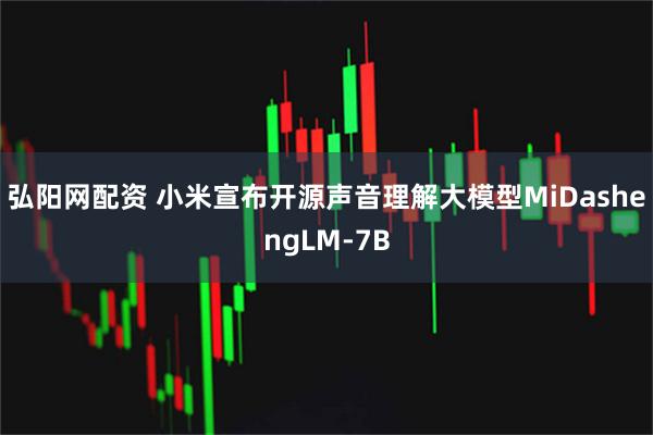 弘阳网配资 小米宣布开源声音理解大模型MiDashengLM-7B
